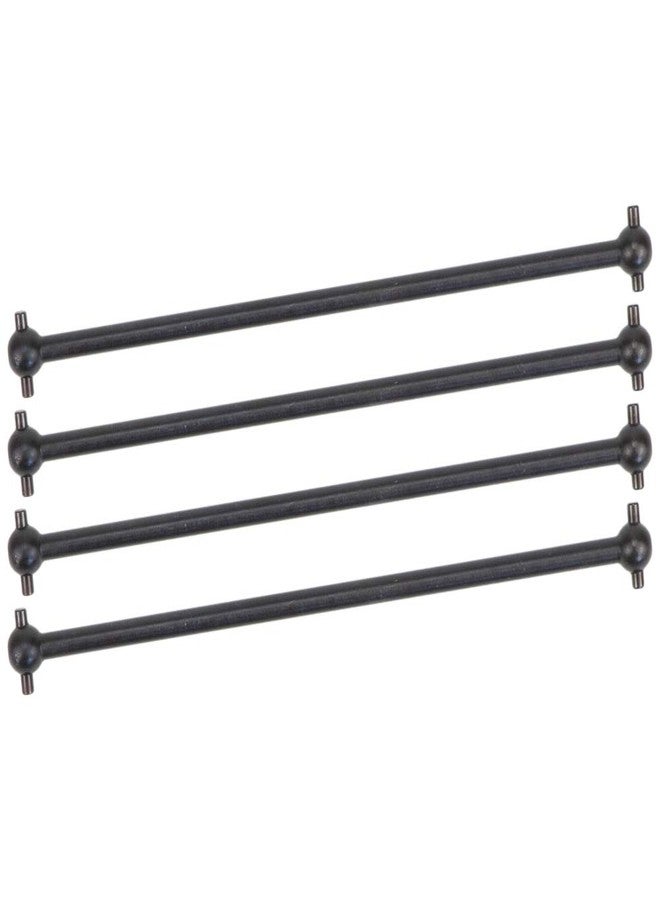 COJOYS 4-Pack Front/Rear Driving Dogbone Shaft 100MM Long 538104 Compatible with 1/10 RC Model Car Spare Parts (Black) … - Image 2
